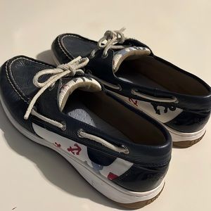 Nautical Sperry Shoes - worn once!